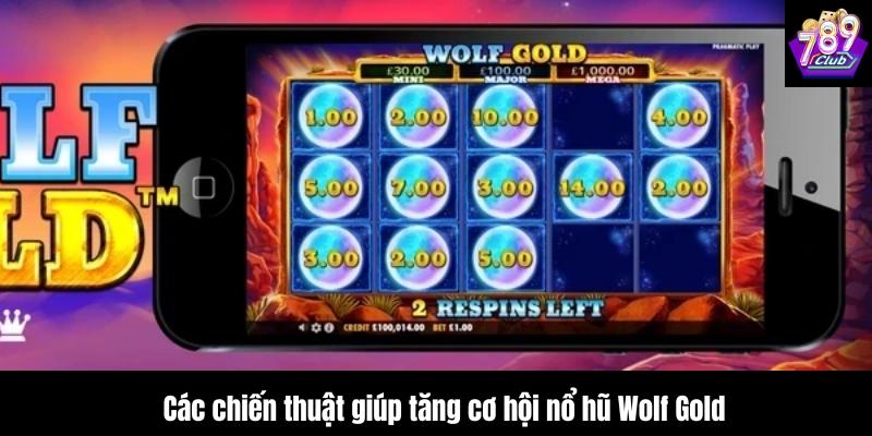 Các chiến thuật giúp tăng cơ hội nổ hũ Wolf Gold